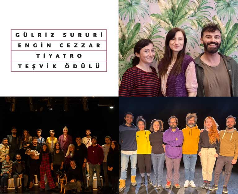 Gülriz Sururi-Engin Cezzar Tiyatro Teşvik Ödülü'nün 2022 yılı sahipleri belirlendi