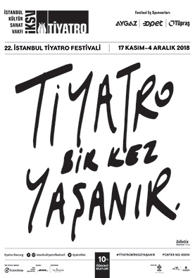 22. İstanbul Tiyatro Festivali 2018
